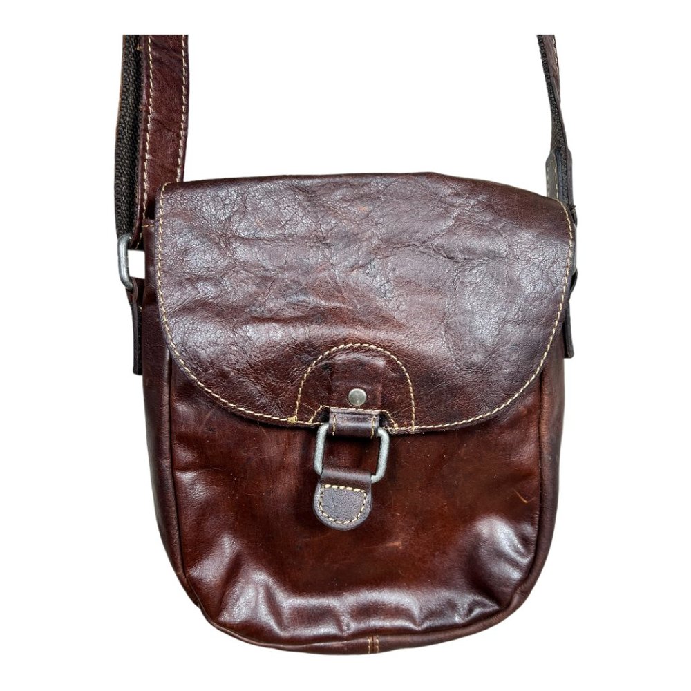 Luxurious Jack George Leather Crossbody Bag